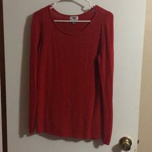 Red sweater